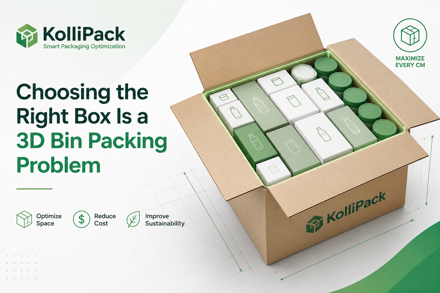 Why Choosing the Right Box Is a 3D Bin Packing Problem